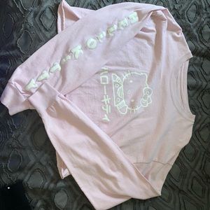 Hello kitty crop top